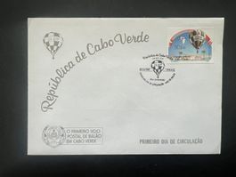 1989  Ballonpost  Cabo Verde  (G858)