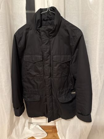 Jacke Wollrich grosse S Herren blau