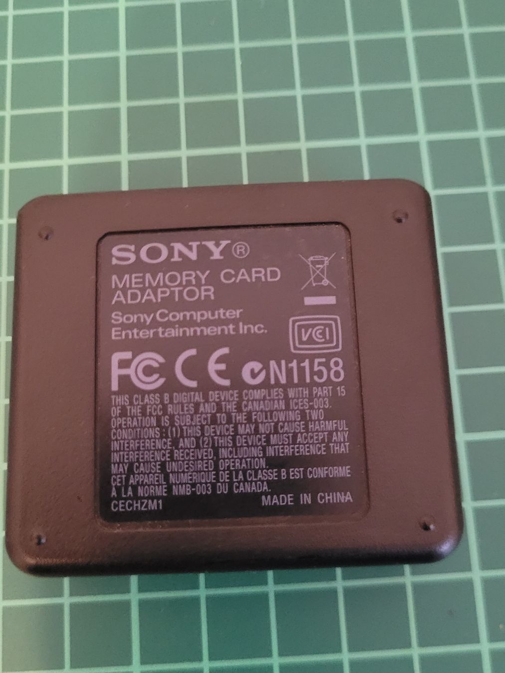 Lettori di schede: Sony Memory Card Reader/Adapter - Black - Excellent! – Usato da Meyrin venduto da Retro-GZ 2