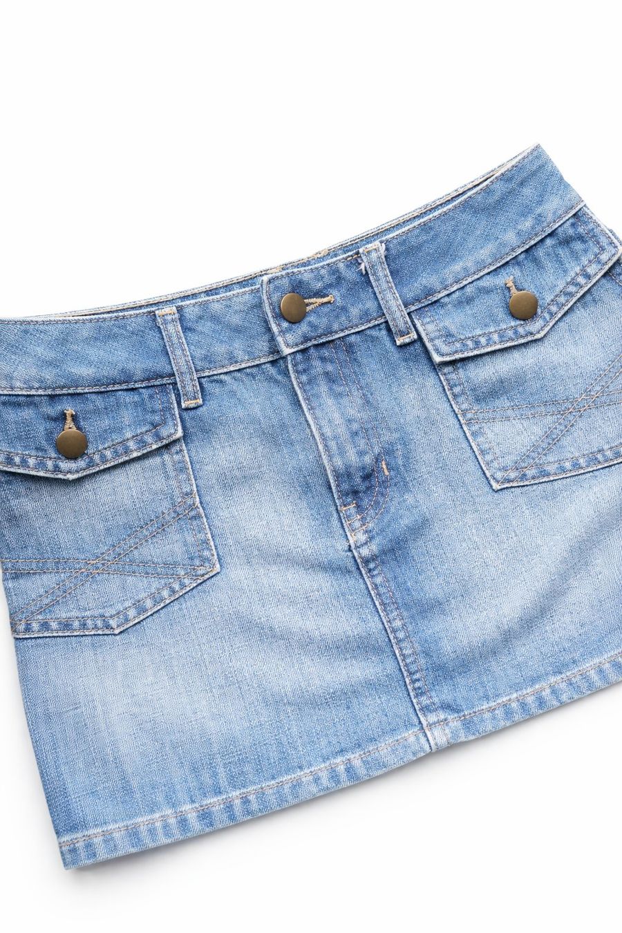 Röcke: Jeans Minirock Gr.34 Hellblau – Neu (gemäss Beschreibung) aus Fully von VaneaSelection 3