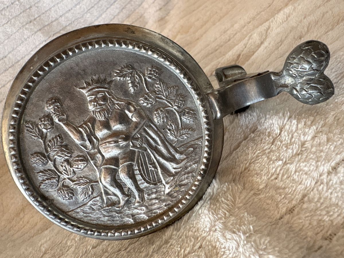 Gläser: Bierhumpen mit Deckel / Glas & Zinn – Gebraucht aus Rümlang von euqinom16 1