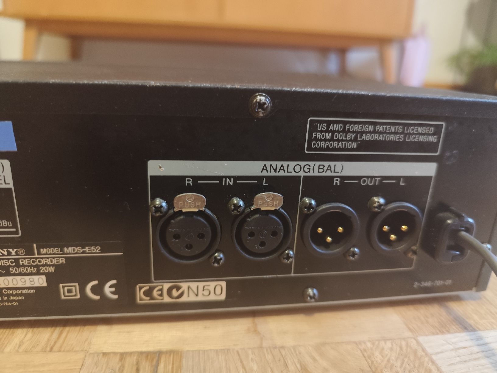 Sony Minidisc: SONY MDS-E52 MD Recorder Rackmount guter Zustand – Usato da Nidau venduto da lpilloud 5