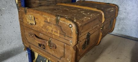 Antiker CH Reisekoffer ca. 130++ Jahre alt