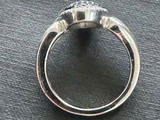 Anelli: Wunderschöner Silberner Damenring mit Diamanten – Nuovo e nell'imballaggio originale da Bellikon venduto da tomsawyer_75 2