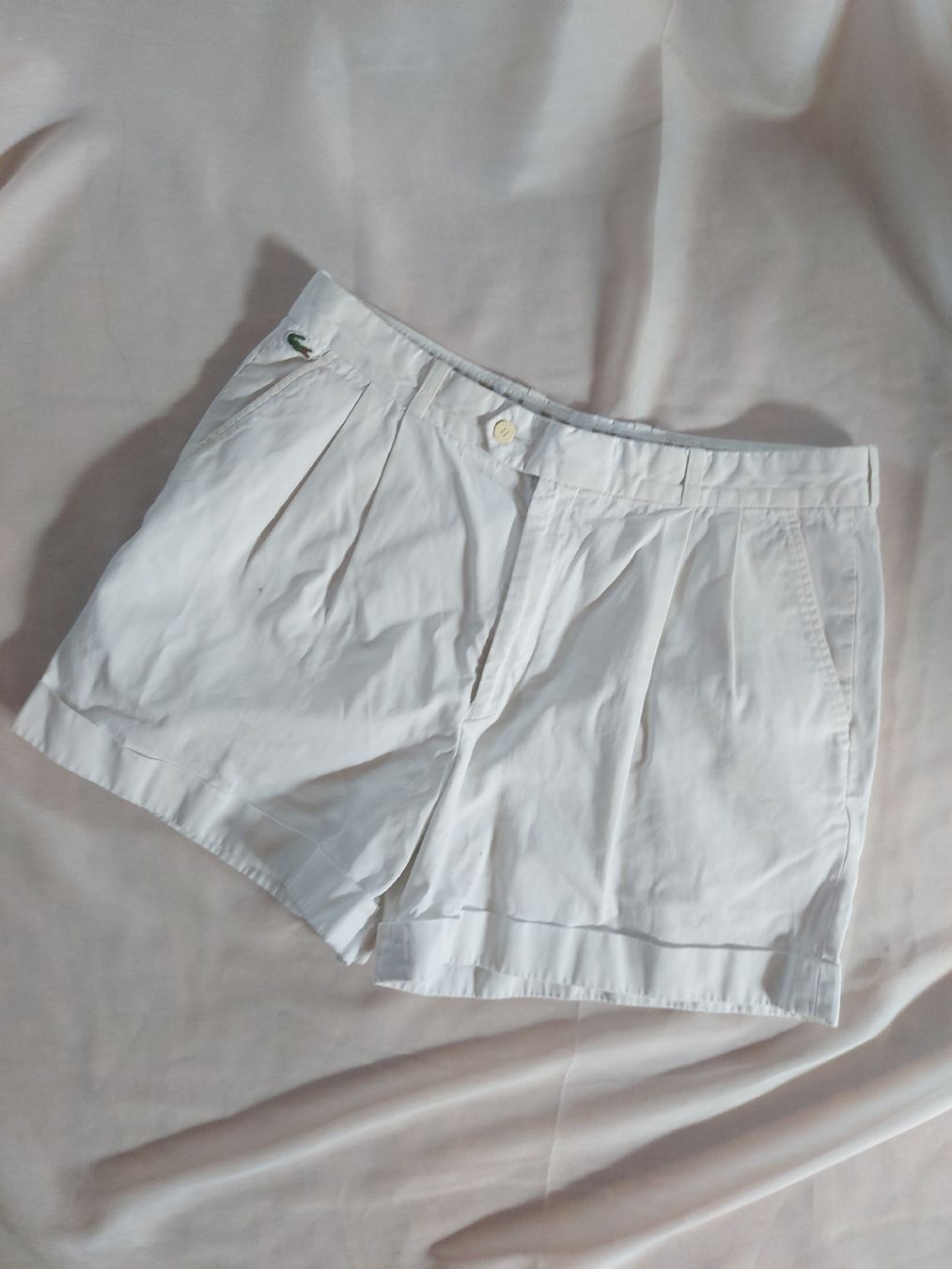 Lacoste Pantaloni: Short vintage Lacoste - Taille L – Usato da Lausanne venduto da Super-cerise