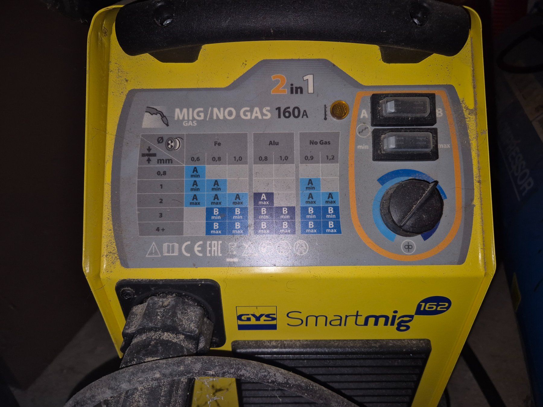 Gys Saldatori: Schweissmaschine GYS Smartmig 162 – Usato da Wald ZH venduto da beauci05 3