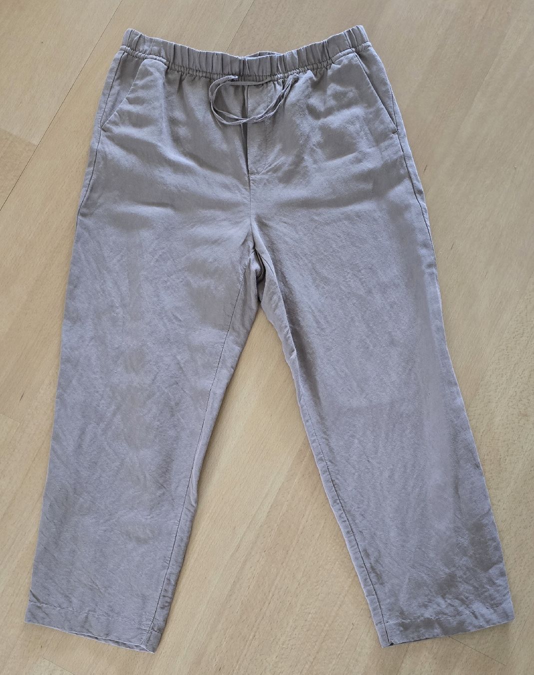 Pantaloni: Leinenmix Hose Gr. M, Farbe Beige – Nuovo (secondo la descrizione) da Sursee venduto da M_Z