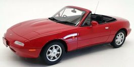 Mazda / Eunos MX-5 Roadster 1989-1996 rot    1:18 von Kyosho