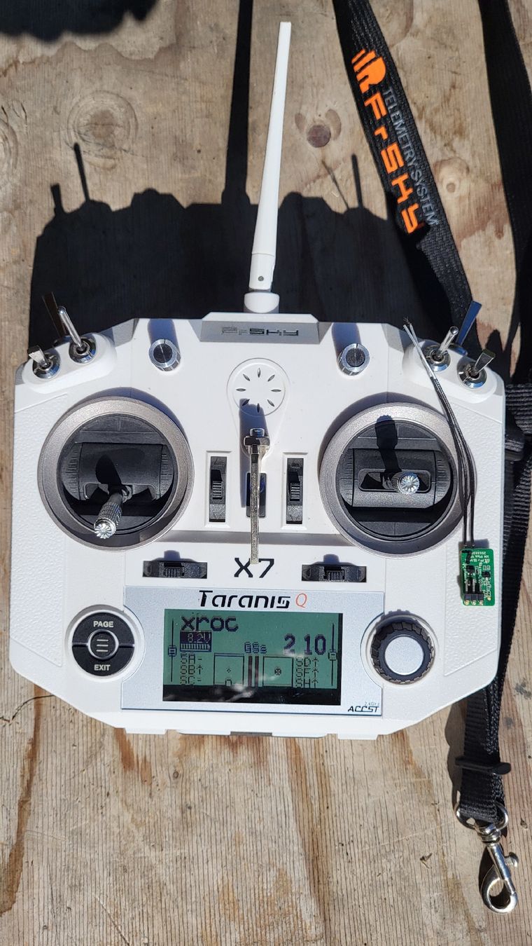 FrSky Telecomando: FrSky Taranis X7 Q mit Empfänger – Usato da Seewis-Pardisla venduto da Bis 3