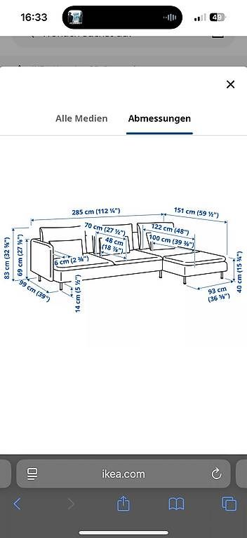 Sofas: Söderhamn Récamiere – Gebraucht aus Bern von darmit 2