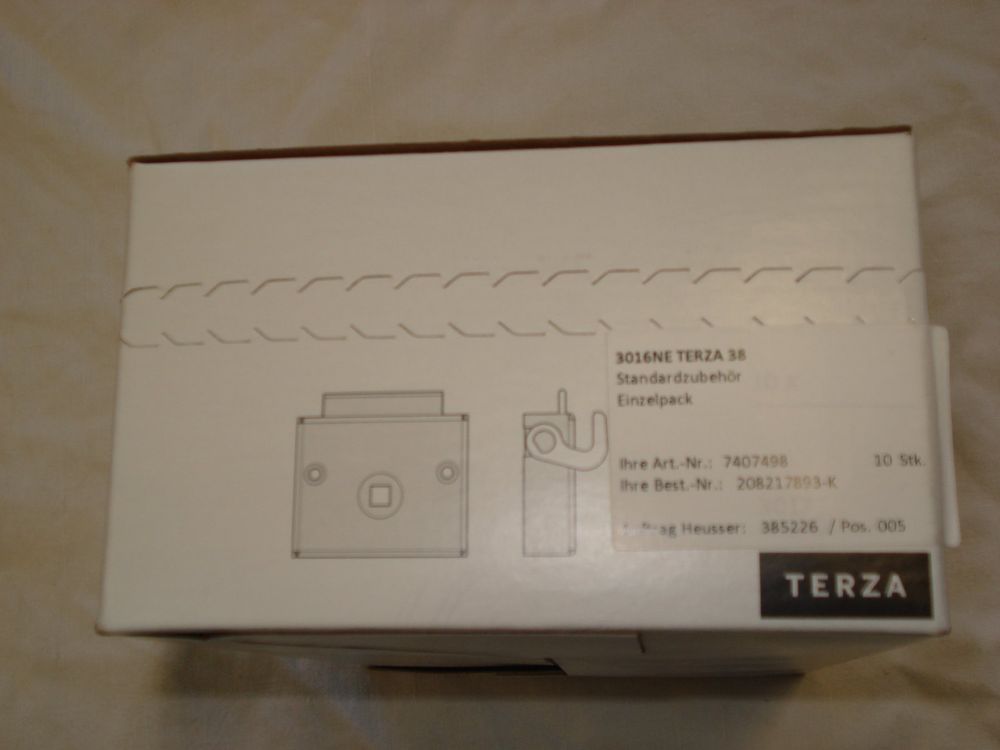 Eisenwaren: Serrure d'armoire Heusser Terza 38 – Neu und originalverpackt aus bossonnens von gurky 1