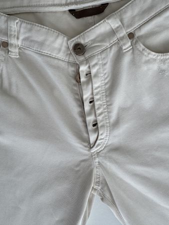 Brunello Cucinelli Hose, Gr. 40, Beige, Top Zustand!