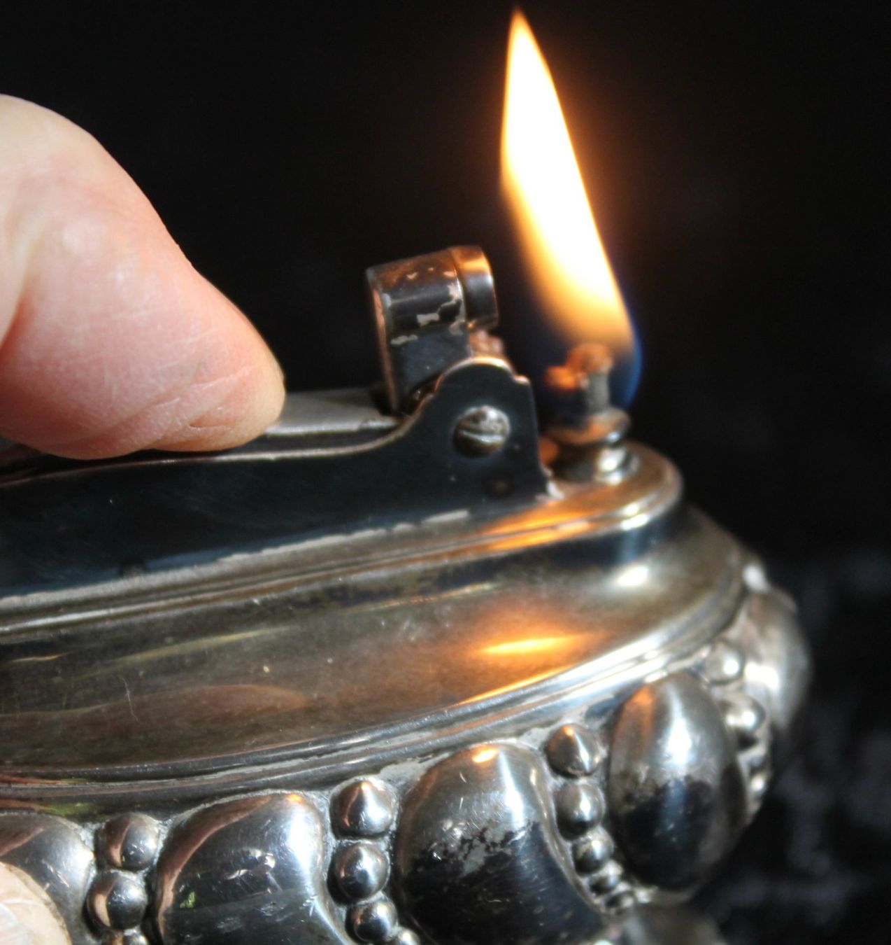 Ronson Accendini: 3 alte RONSON Tischfeurzeuge – Usato da Kirchlindach venduto da hekilida 6