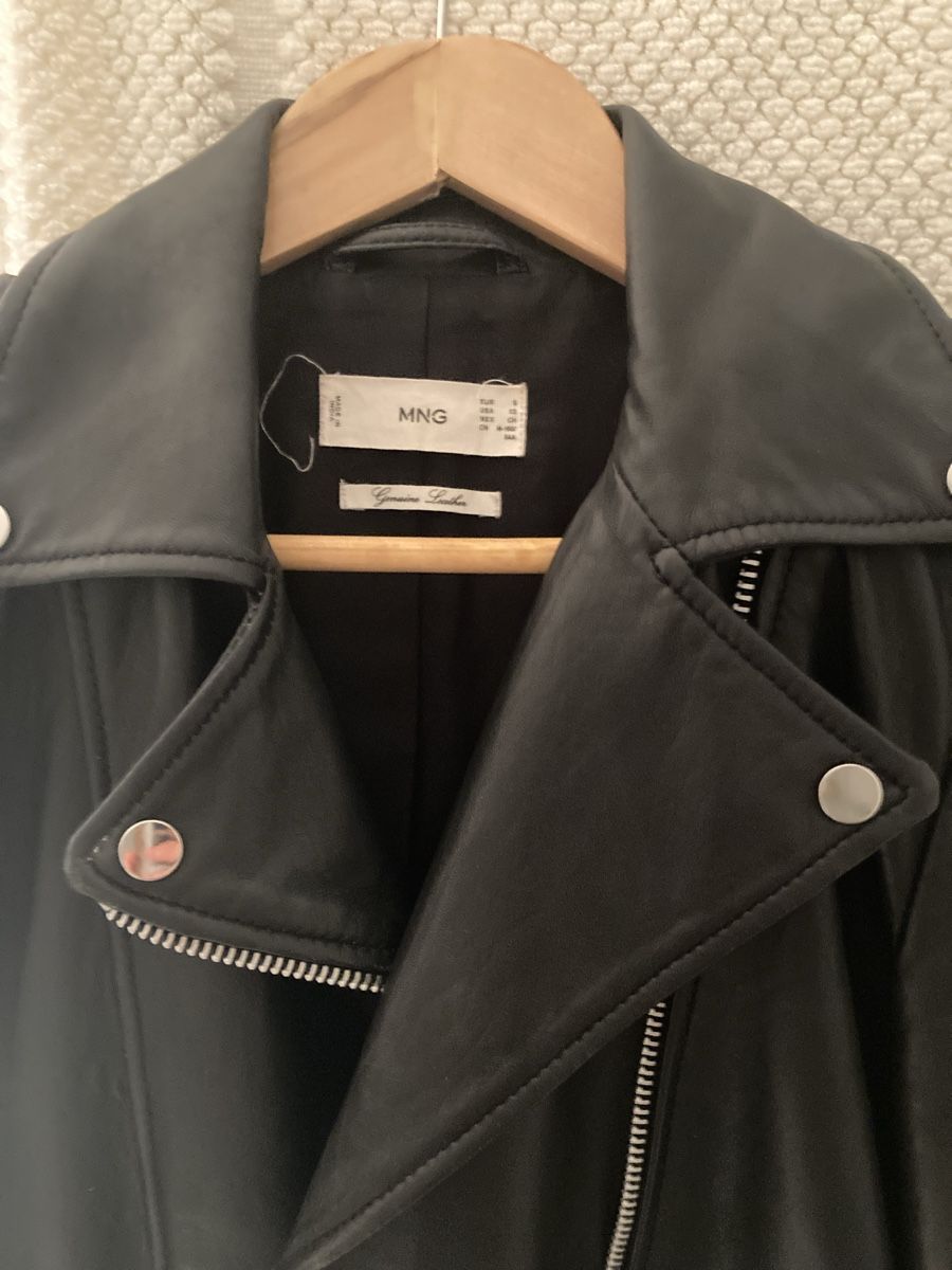 Mango Giacche: Leather jacket vintage Mango – Usato da Zürich venduto da Sandrine_007 1