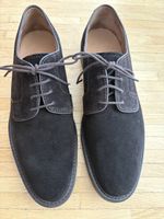 Charles Tyrwhitt - DARK CHOCOLATE SUEDE DERBY