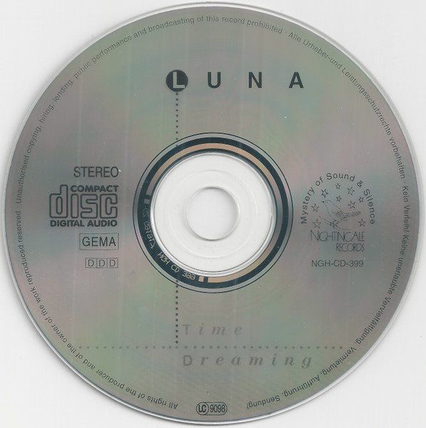 CD: LUNA - Time Dreaming – Usato da Unterbch venduto da uqliv 2