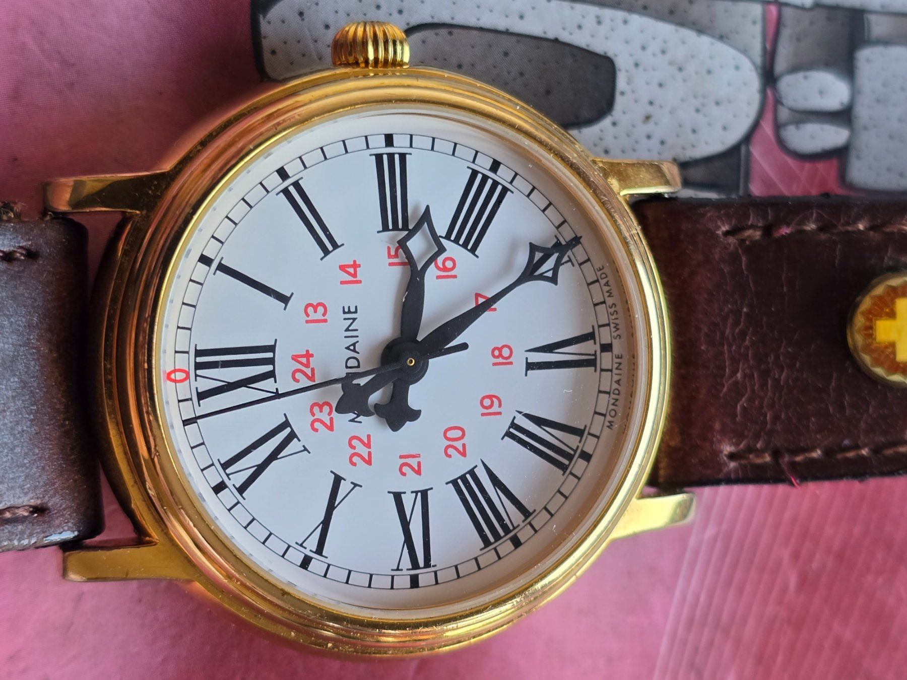 Mondaine Orologi: 427 Mondaine Automatic Jubiläumsedition wunderschoen – Usato da Muri AG venduto da Corredor 3