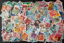 Briefmarken Schweiz (200 Stück), Top Qualität