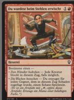 TCG Magic The Gathering MTG CLB 211 Du wurdest beim Stehlen