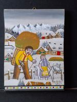 Winter Mini Bild Bauer Màdchen ** 61
