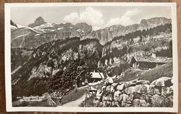 BRAUNWALD - Partie beim Gieseneggli 1956
