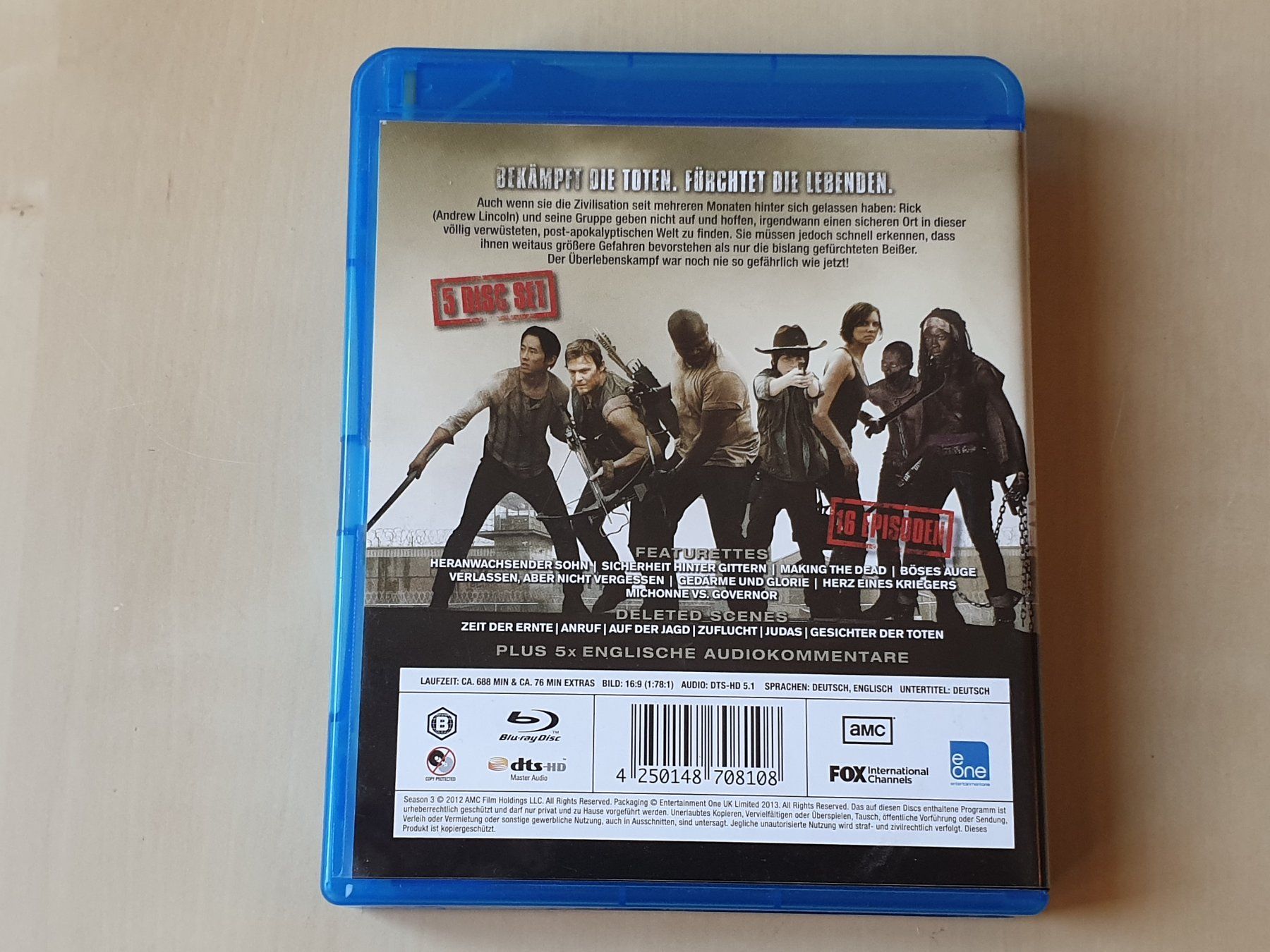 Alle DVDs: The Walking Dead Dritte Staffel – Gebraucht aus Stansstad von collectorsshop 1