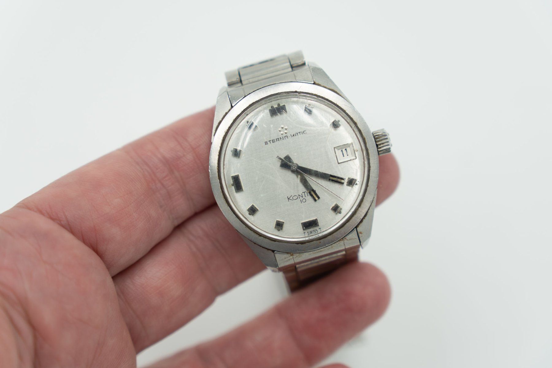 Eterna Uhren: Eterna-Matic Kontiki 10 - Automatik, Datum - Ref. 07/49 – Gebraucht aus Au ZH von BrockiAu