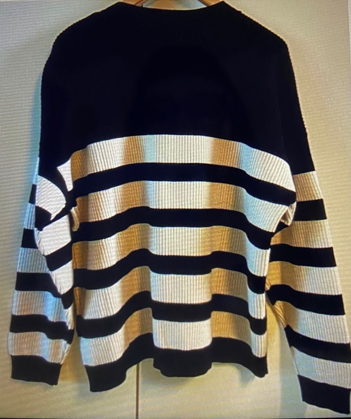 Maison 123 Pullover & Sweatshirts: MAISON 133 Arno Pull rayé marine / écru XL - NEUF – Neu (gemäss Beschreibung) aus Genève von kik_8jd6 3