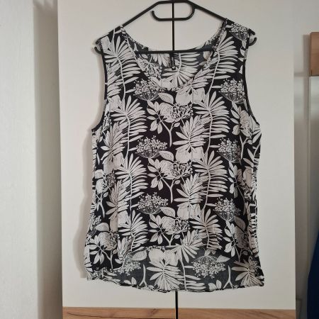 Damen Blusentop, bunt, Gr. M