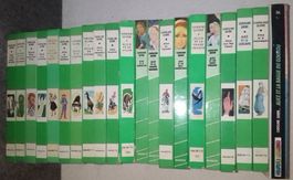 Lot 21 livres bibliothèque verte