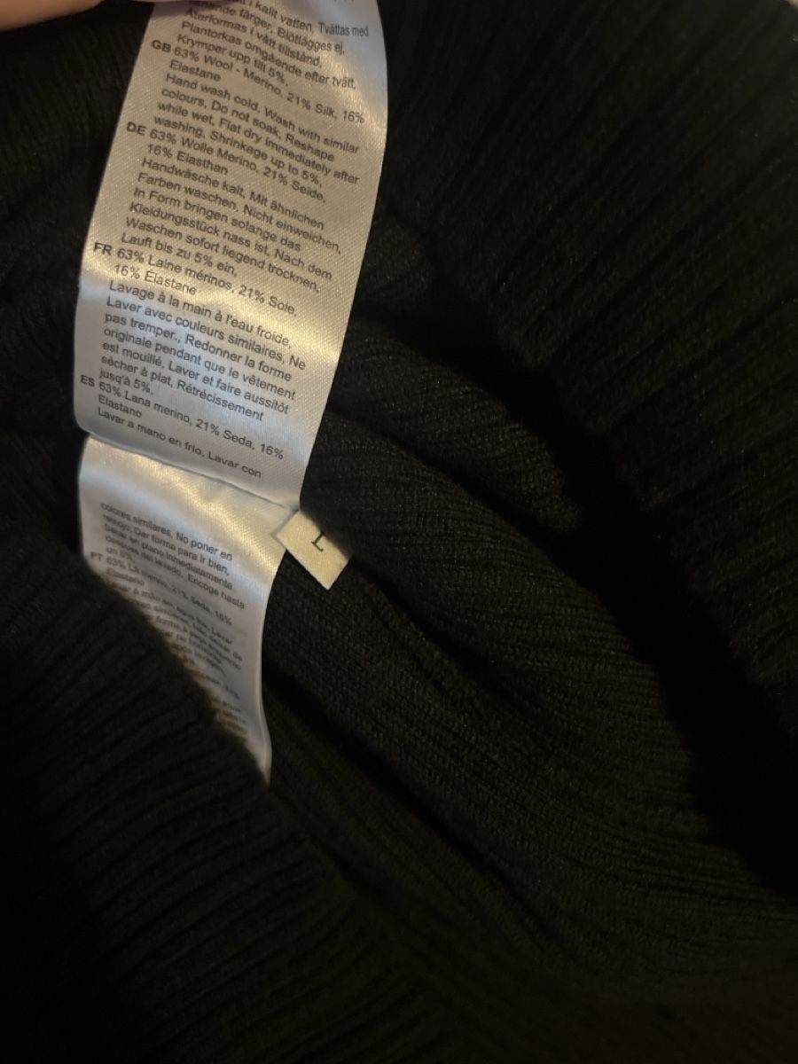 Malene Birger Maglioni & Felpe: BY MALENE BIRGER Damen Pullover Schwarz Grösse L  – Usato da Wallenwil venduto da cleliafrei 2