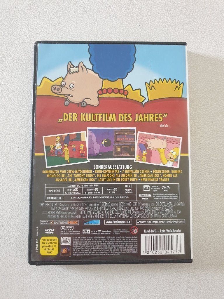 Alle DVDs: The Simpson - Der Film – Gebraucht aus Gerlafingen von Negnid 1