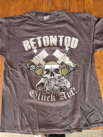 Betontod - glück auf / T-shirt / oi punk / xl