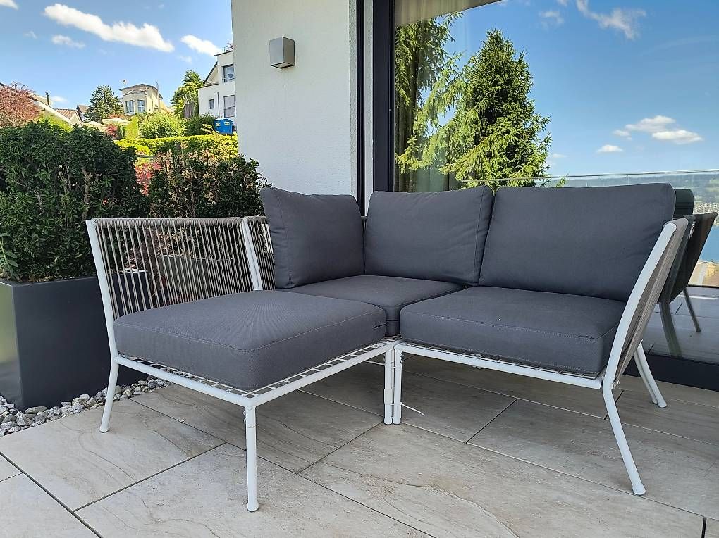 Divani: Modulare Gartenlounge ca. 140x150cm inkl. Tisch – Usato da Oberrieden venduto da Dana_Ela