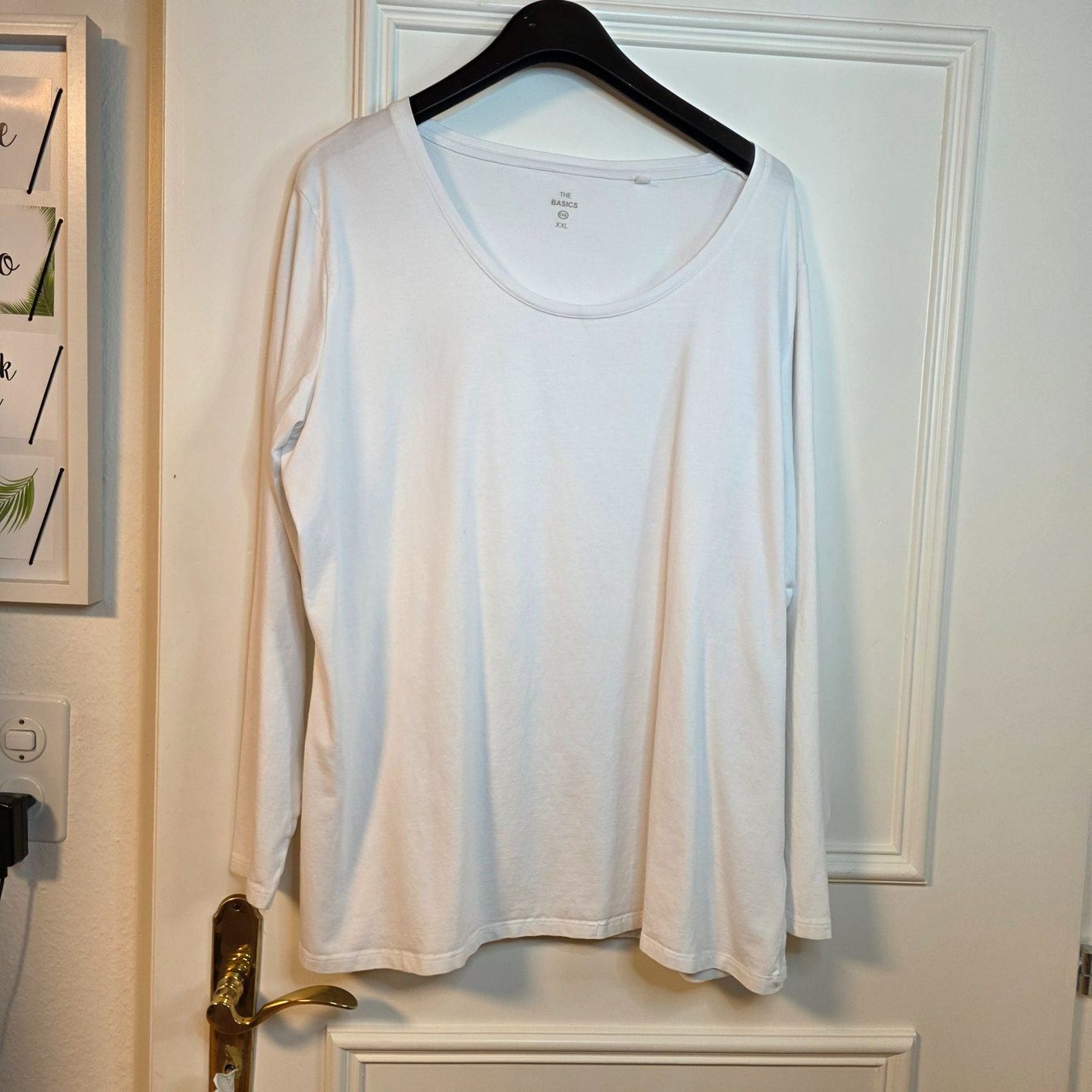 C&A Blusen: C&A Basics Langarmshirt 2XL weiß BLUSE – Gebraucht aus Wald ZH von CapLux 1
