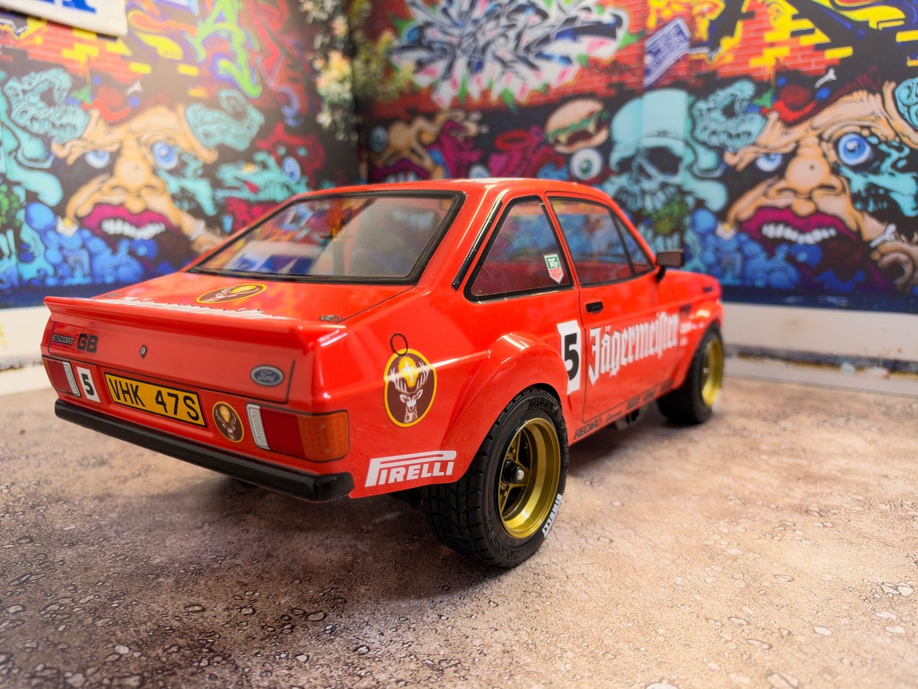 Tamiya RC Modellbau: Tamiya Ford Escort Jägermeister – Neu (gemäss Beschreibung) aus Uznach von nightcrawler 3