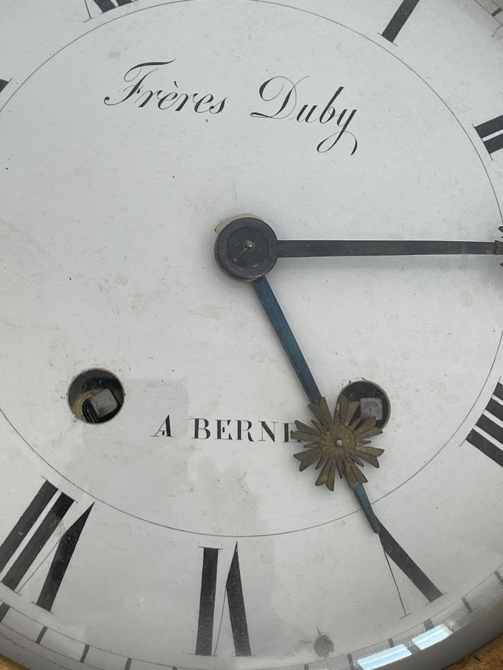 Orologi: Berner Pendule, Frères Duby, A. Berne, ça 1830 – Usato da Stäfa venduto da riccardinho 1