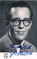 Jo Herbst 1928-80 Autogramm signiert Vintage Foto 9x14cm