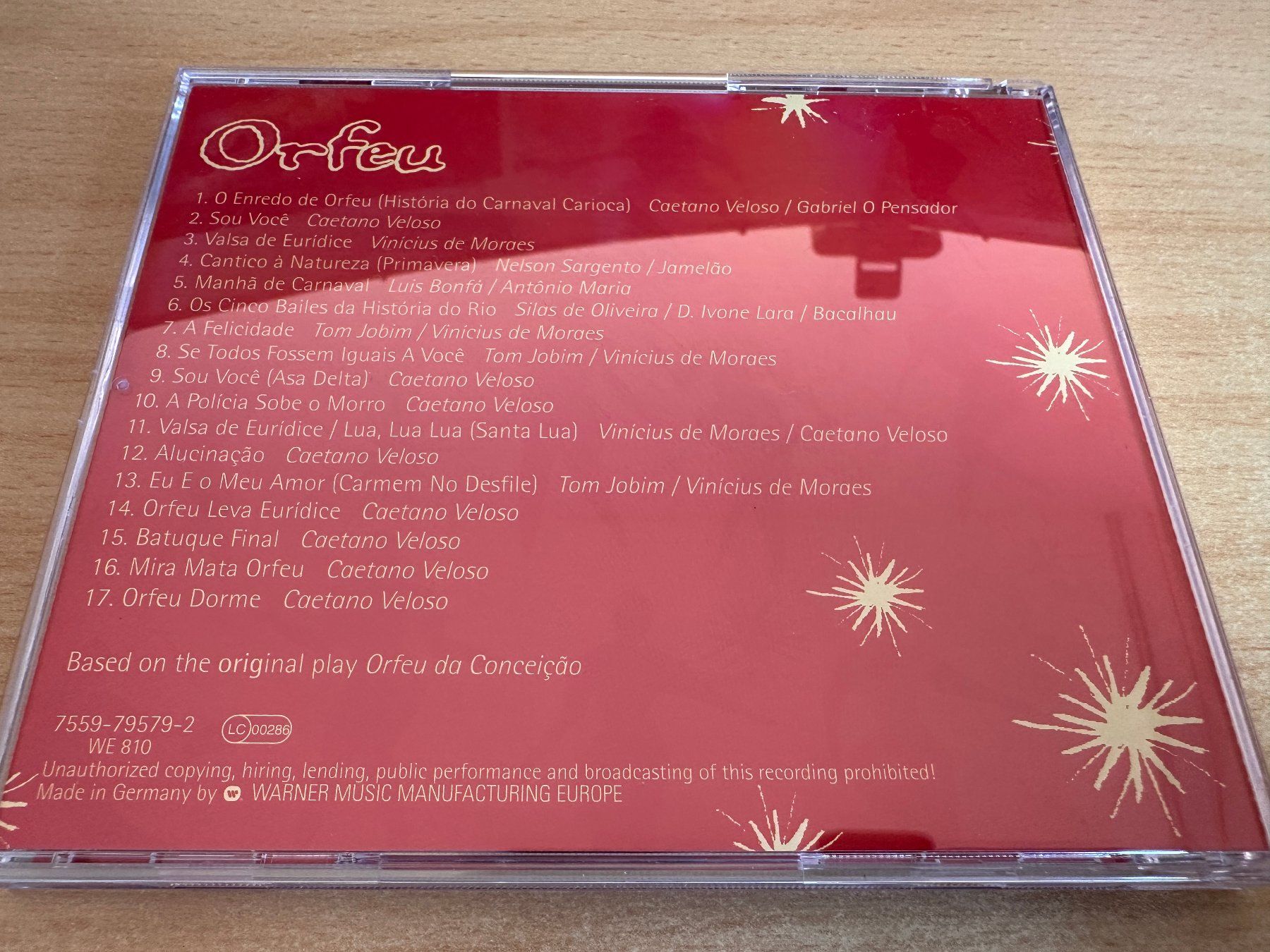 CD: Caetano Veloso – Orfeu – Usato da Rikon im Tösstal venduto da Alpenmutz 3