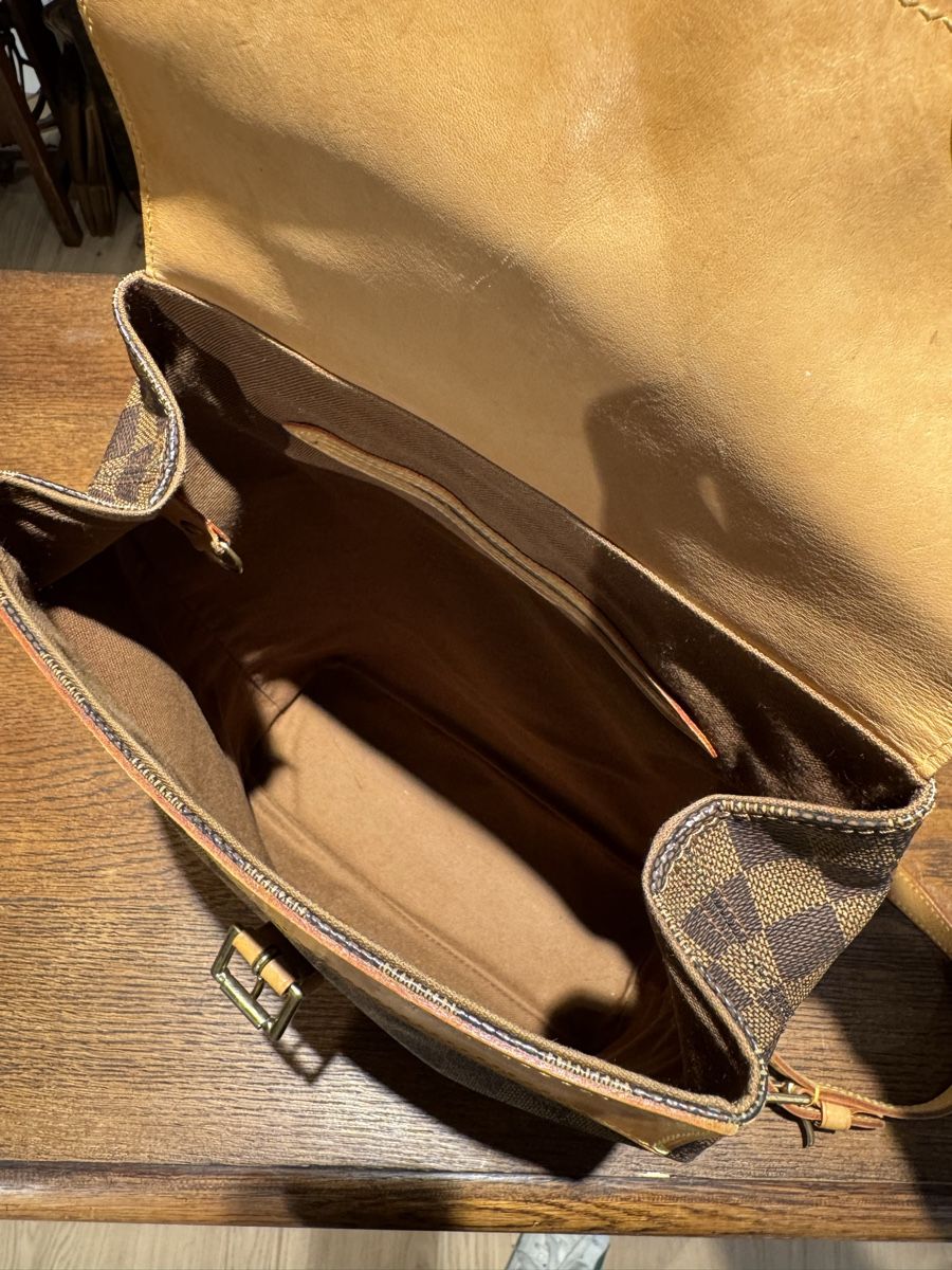 Louis Vuitton Zaini: Louis Vuitton Damier Ébène 100e Anniversaire Arlequin – Usato da Granges-de-Vesin venduto da Assyd 7