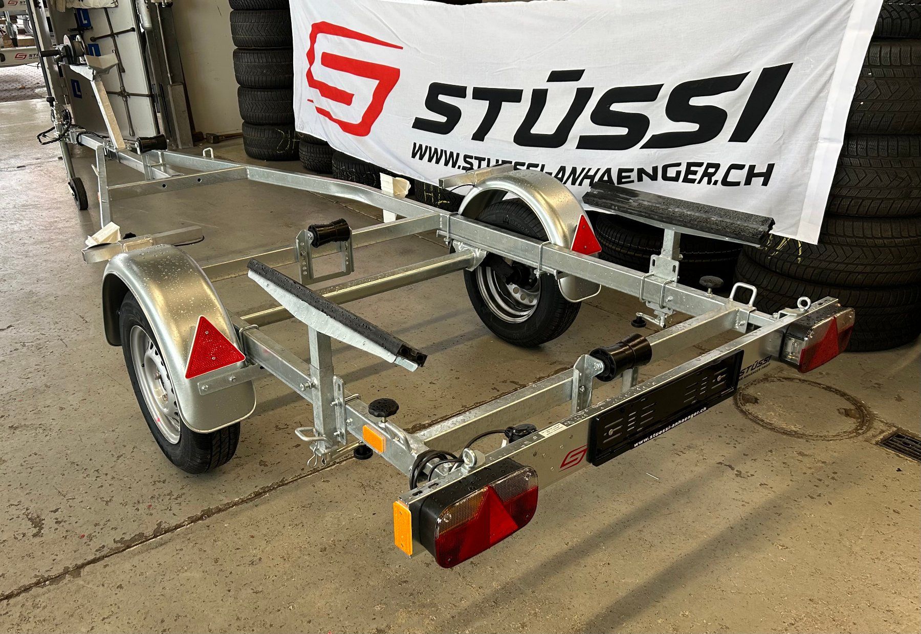 Stüssy Rimorchi: Bootsanhänger G.G. 700 kg, Motorboot – Nuovo (secondo la descrizione) da Wettswil venduto da Stuessi54 1