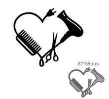 Stanzschablone Coiffeur  NEU