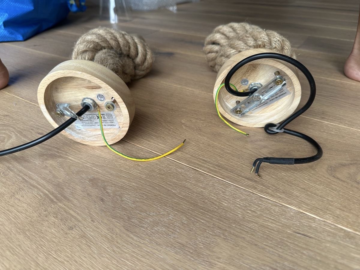 Lampadari & plafoniere: 2x Pendelleuchte Seil Holz – Usato da Pfaffhausen venduto da ser_82yb 1