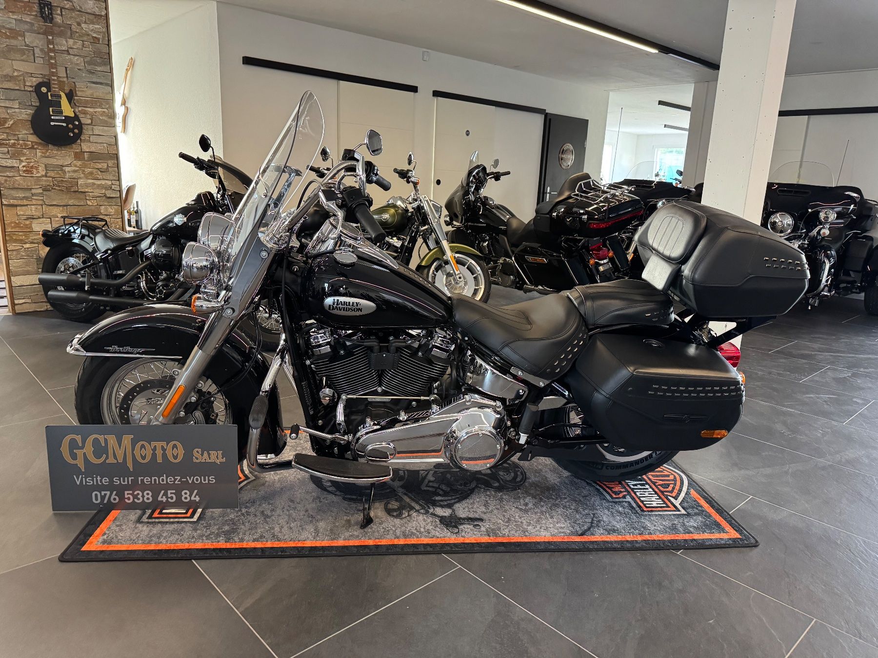 Harley-Davidson Chopper: Harley Davidson Heritage Softail 107 LEASING POSSIBLE – Usato da Echallens venduto da HD90 5