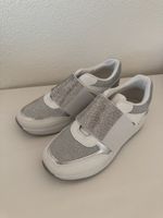 Sneakers Glitzer 36/37 weiss NEU