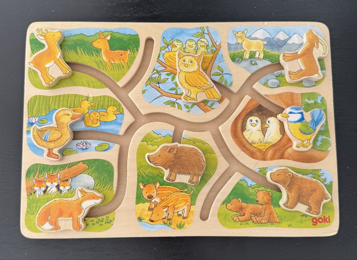 Puzzles: Goki Holzschiebe-Puzzle – D'occasion à Wohlen AG par Sabrina-MW