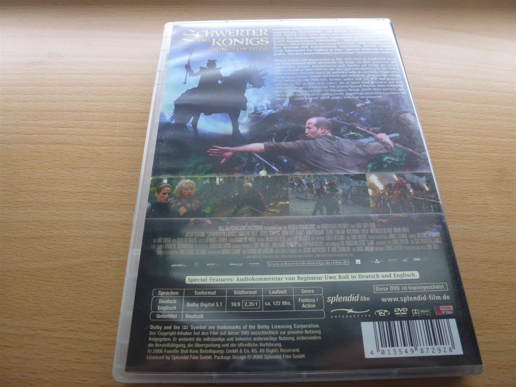 Tutti i DVDs: Schwerter des Königs – Usato da Hombrechtikon venduto da Maloev17 1