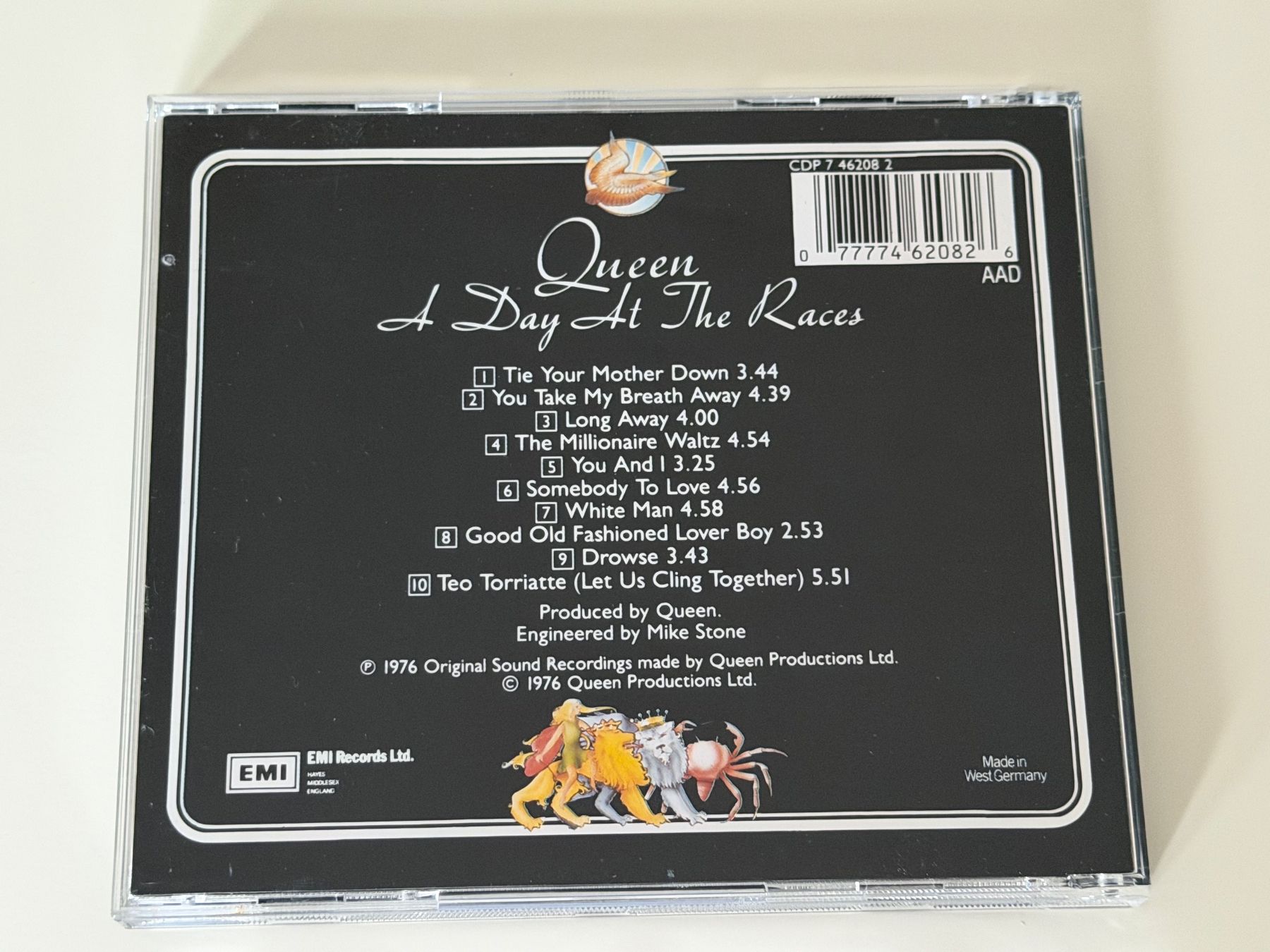 CD: Queen A Day At The Races – Usato da Altstätten SG venduto da sheamus 1