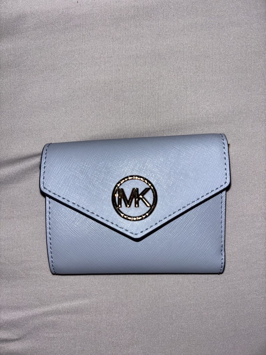 Michael Kors Portemonnaie: Michael Kors portefeuilles bleu ciel – Neu und originalverpackt aus Chêne-Bougeries von sor_9rzp 1