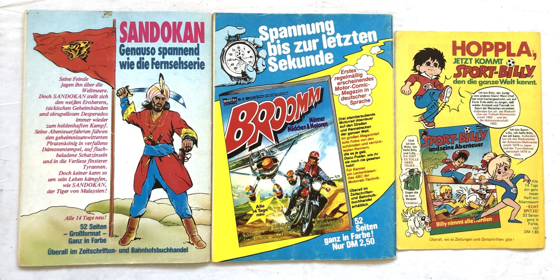 Fumetti: 3x Bastei Hefte - SANDOKAN - Nr.1/6/30 – Usato da Schaffhausen venduto da durruti 6